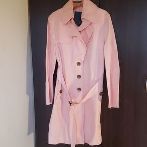 Seven City pink trench coat